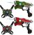 2 KidsTag Laserpistolen + 2 Westen - rot/grün