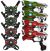 KidsTag Laser Tag Set - 4 laserpistolen + 4 westen - rot/grün
