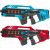 Light Battle Connect Laser-Spielset – Rot/Blau – 2 Mega-Blaster