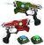 2 KidsTag Laser Tag Pistolen + 2 Ziele - rot/grün