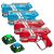 Light Battle Connect Set 4 Laserguns Rot/Blau + 2 Ziele