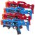 4 KidsTag Recharge P1 oplaadbare lasergeweren rood/blauw