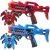 KidsTag Recharge laserspiel set - 2 lasertag gewerhe + Display westen -Rot/Blau