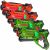 4 Laser Tag Pistolen (grün, orange)