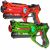 2 Active Laser Tag Pistolen (grün und orange)