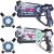 2 Active Laser Tag Pistole (camo grau, weiß) + 2 Westen