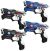 KidsTag Laser Tag Set: 4 Laserpistolen Schwarz/Blau