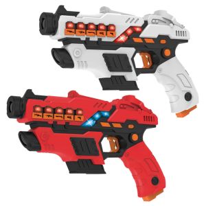 KidsTag Plus Lasertag-Set: 2 Laserpistolen