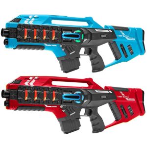 Light Battle Connect Laser-Spielset – Rot/Blau – 2 Mega-Blaster