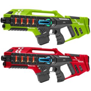 Light Battle Connect Laser game set - Grün/Rot- 2 Mega Blasters