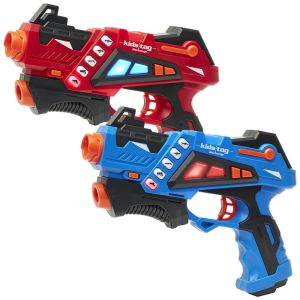 KidsTag Recharge P1 Lasertag set - Laserpistolen Rot/Blau