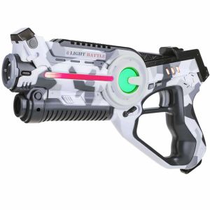1 Active Laser Tag Pistole (camo weiß)