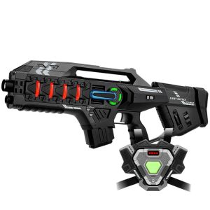 Connect Anti-Cheat geweer (metallic grau) + Connect Weste