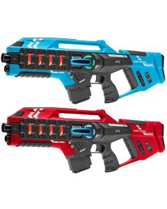 Light Battle Connect Laser-Spielset – Rot/Blau – 2 Mega-Blaster