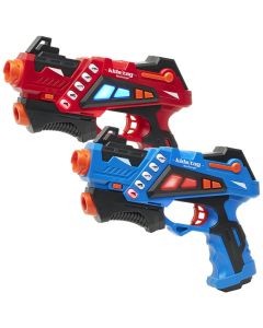 KidsTag Recharge P1 Lasertag set - Laserpistolen Rot/Blau